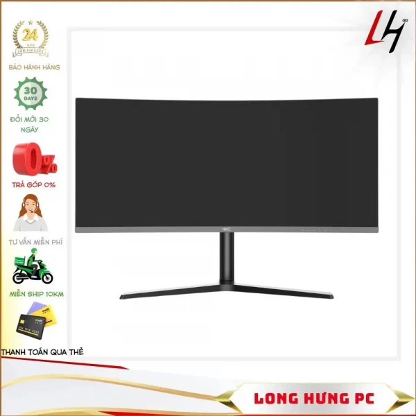 Màn hình HKC MG34A4Q  Cong   34inch   2K   100Hz