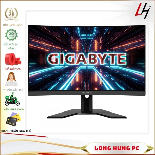 Màn hình Gigabyte G27QC A-EK Cong 2K 165Hz Gaming