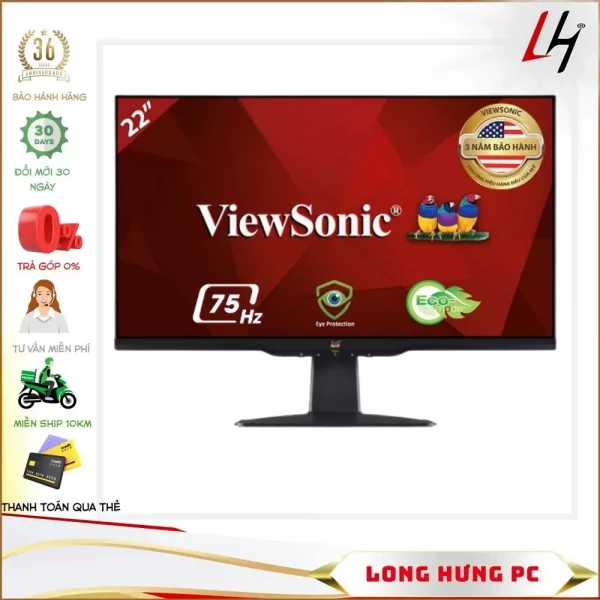 Màn Hình Viewsonic VA2201-H VA 22inch  FullHD  75Hz