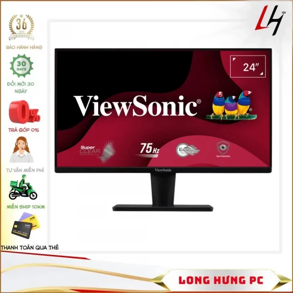 Màn Hình Viewsonic VA2415-H VA  FullHD  75Hz