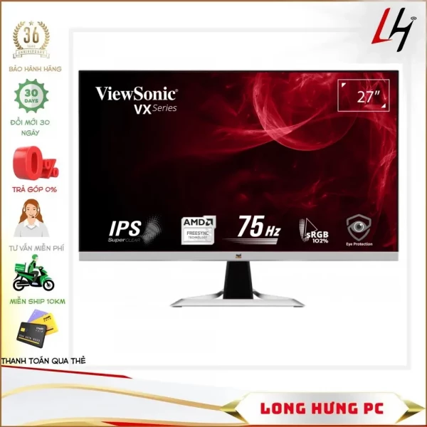 Màn hình Viewsonic VX2781-MH 27 inch FHD IPS 75Hz