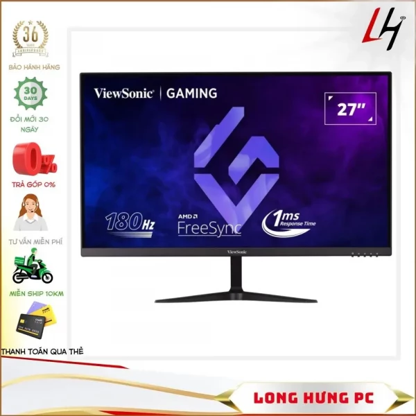 Màn Hình Viewsonic VX2718-P-MHD VA  FHD 165Hz