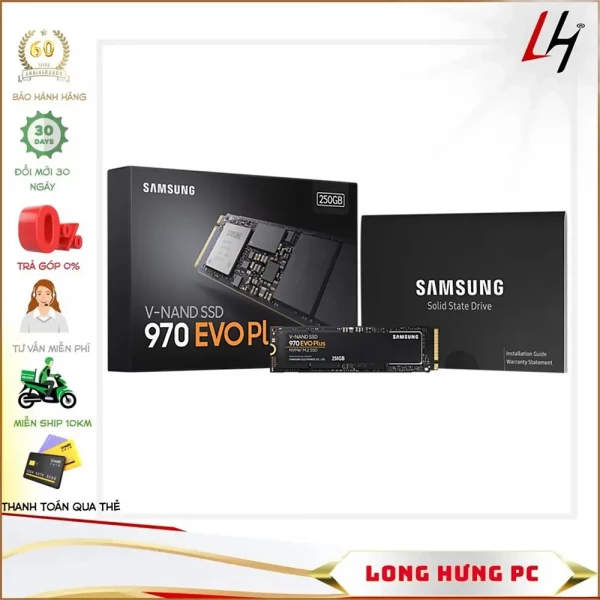 SSD Samsung 970 Evo Plus 250Gb