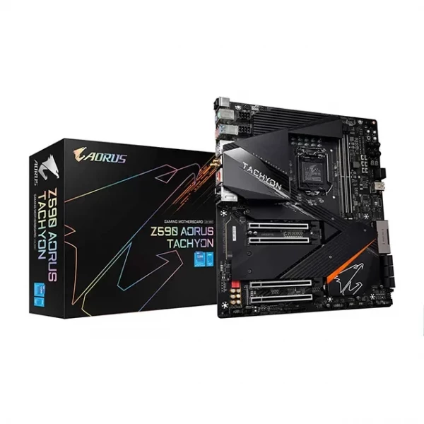 Main Gigabyte Z590 AORUS TACHYON (Intel Z590, Socket 1200, ATX, 2 khe Ram DDR4)