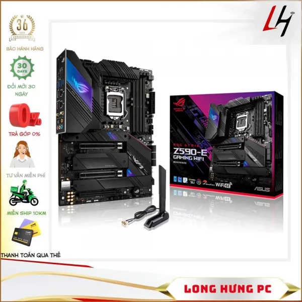 Main ASUS Rog Strix Z590-E Gaming Wifi DDR4