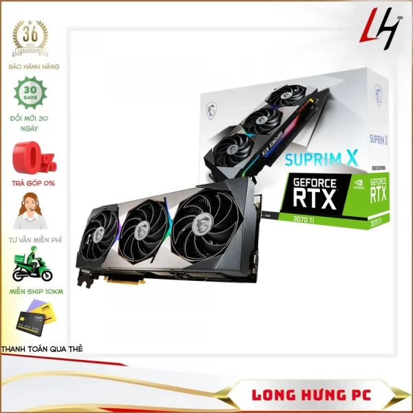 VGA  MSI RTX 3070 Ti SUPRIM X 8G