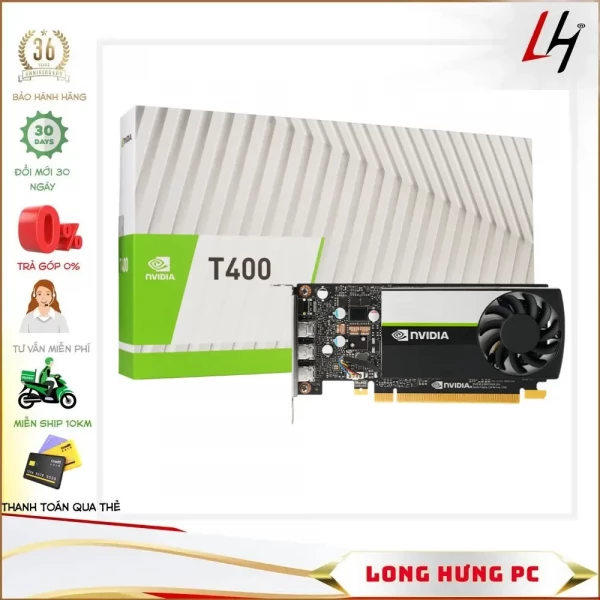 VGA Leadtek NVIDIA T400 2GB GDDR6