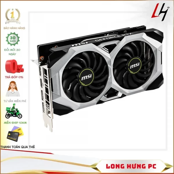 VGA MSI GeForce RTX 2060 VENTUS 6GB OC - lướt