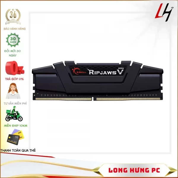 RAM GSkill RIPJAWS V 8GB (1x8GB | F4-3200C16S-8GVKB )