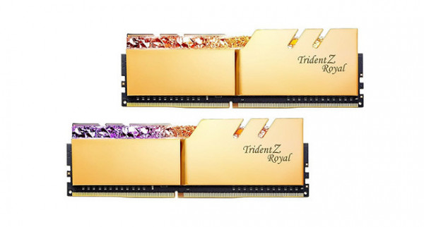 RAM G.Skill Trident Z Gold RGB Silver 16GB (2x8GB) DDR4 3600MHz