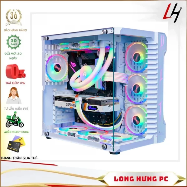 LHPC case Gaming Z690 | Core i9 12900K | RTX 3060ti | Tản nhiệt nước