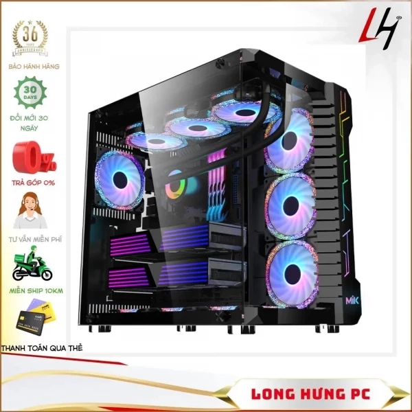 LHPC đồ họa Z690 DDR5|  i9 13900K | 32G | RTX 3060 12G | Tản nước RGB