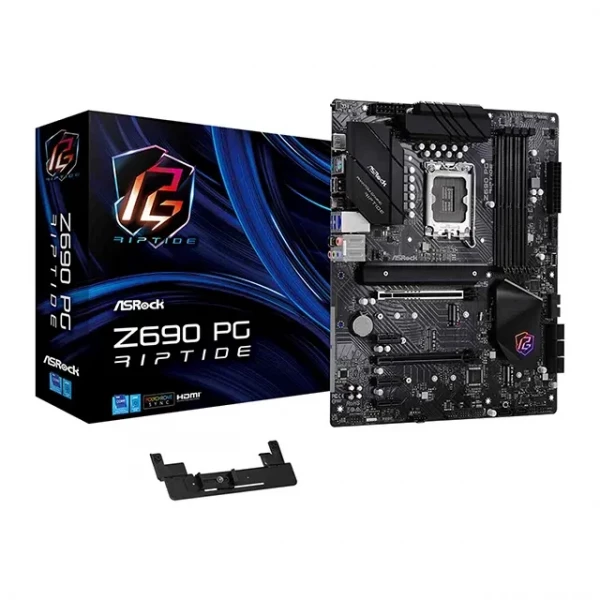 Main ASROCK Z690 PG Riptide DDR4 (Intel Z690, Socket 1700, ATX, 4 khe Ram DDR4)