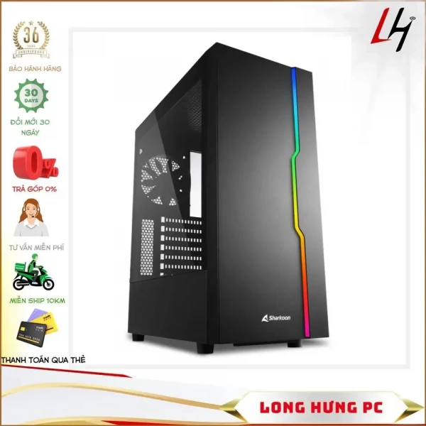 LHPC case đồ họa MSI B660 |  i7 12700F | 32G | RTX 3060 12G | Tản nước RGB