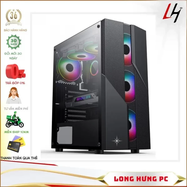 LHPC Gaming 01 ( i3 12100/ H610/ 32GB RAM/ 256 SSD/ RTX 3060/750W)