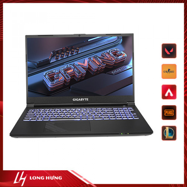 Laptop Gigabyte G5 MF E2VN333SH Gaming (i5-12500H, RTX 4050 4GB, Ram 8GB DDR4, SSD 512GB, 15.6 Inch 144Hz FHD)