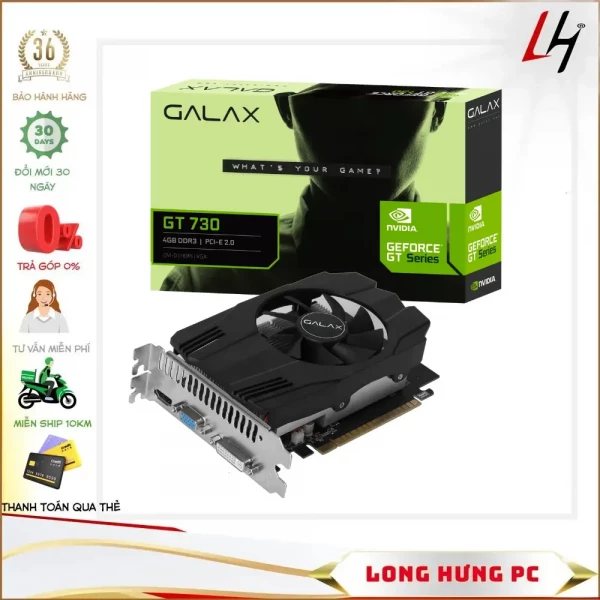 VGA GALAX GEFORCE GT 730 4GB DDR3