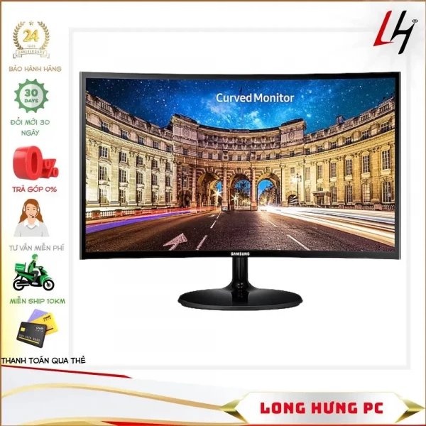 Màn hình Samsung LC24F390FHEXXV (24inch | FHD | VA | 60Hz | Cong | FreeSync)