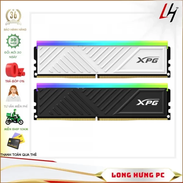 Ram Adata XPG D35G RGB DDR4 8GB (8GBx1) DDR4 3200Mhz