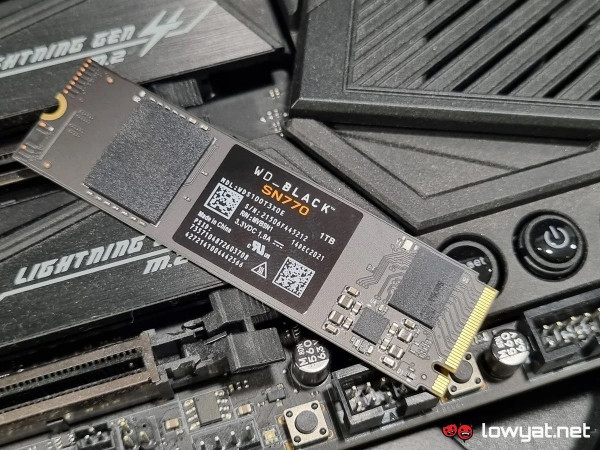Ổ cứng SSD WD Black SN770 PCIe Gen4 x4 NVMe M.2 1TB