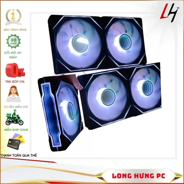 Fan Case Led RGB CoolMoon K8