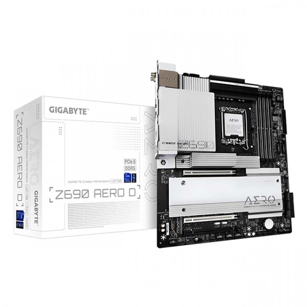Main Gigabyte Z690 AERO D (Intel Z690, Socket 1700, ATX, 4 khe Ram DDR5)