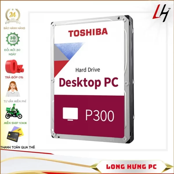 Ổ Toshiba P300 3.5 2TB SATA3 (HDWD320UZSVA)