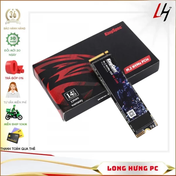 Ổ cứng SSD Kingspec 256GB NVMe_NE-256
