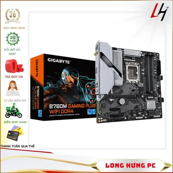 Mainboard Gigabyte B760M GAMING PLUS WIFI DDR4