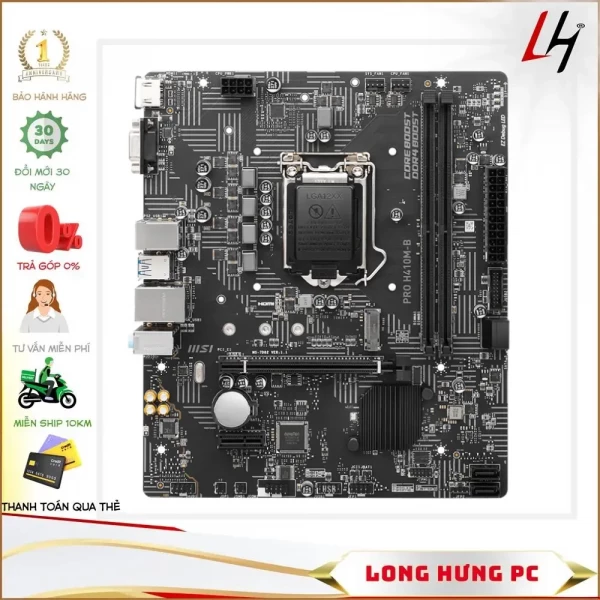 Mainboard MSI PRO H410M-B còn BHH T5/25