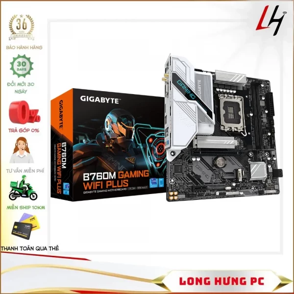 Mainboard Gigabyte B760M GAMING PLUS WIFI DDR5