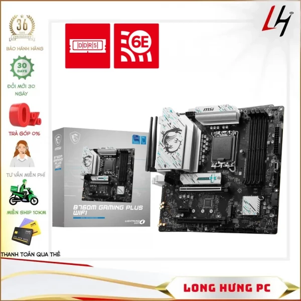 Mainboard MSI B760M GAMING PLUS WIFI DDR5