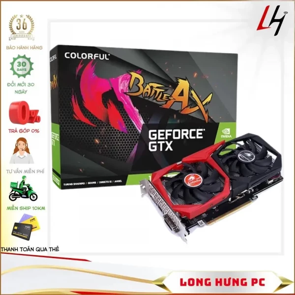 VGA Colorful GeForce GTX 1650 EX 4GD6-V