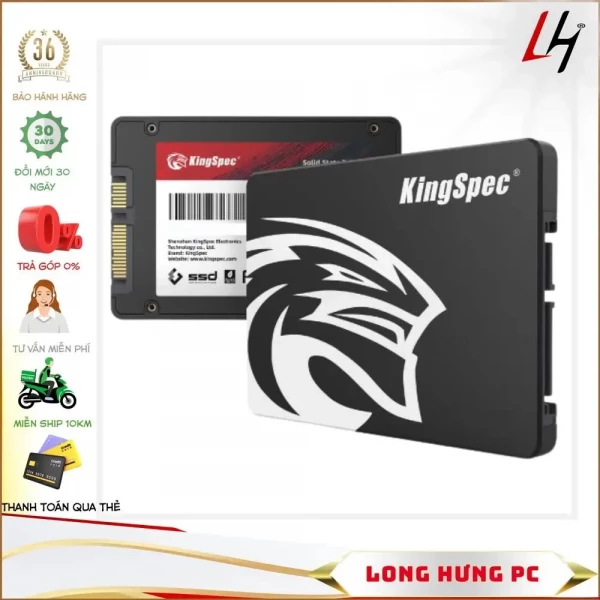 Ổ cứng SSD Kingspec P3-512 2.5 Sata III 512Gb