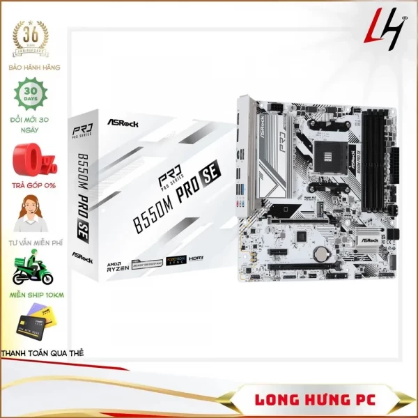 Mainboard Asrock B550M Pro SE DDR4