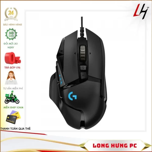 Chuột logitech G502 HERO Hight Performace Gaming