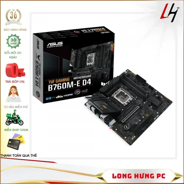 Mainboard Asus TUF Gaming B760M-E DDR4