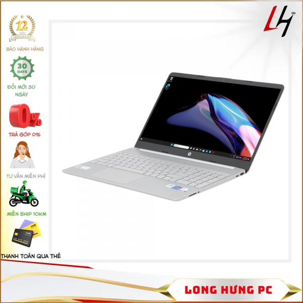 Laptop HP 15s fq5147TU (7C133PA )(i7 1255U/8GB/512GB/Win11/BẠC) _FV-BH12T