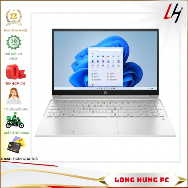 Laptop HP Pavilion 15-eg3095TU (8C5L6PA) (i5 1335U/ 8GB/ 512GB SSD/15.6 inch FHD/Win11/ Silver/ Vỏ nhôm)_FV