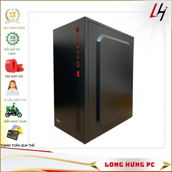 Vỏ case Aigo Q1721 (From M-ATX/ITX, 275*170*350mm, USB1.0*2)