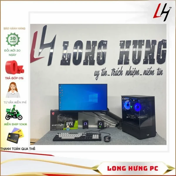 PC gaming 21: Core i5 12400F, Ram 16G, VGA 2060S 8G