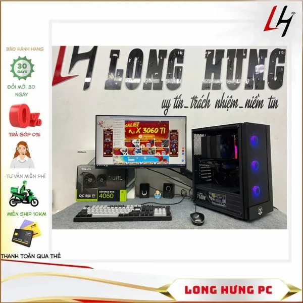 PC gaming 26: Core i5 14600KF, Ram 32G, VGA 4060 8G
