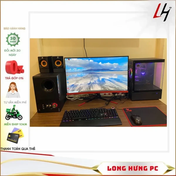 PC gaming 30: Core i5 12400F, Ram 16G, VGA RX6500XT 4g
