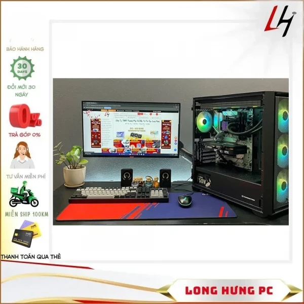 PC đồ họa 01: Main Z790, Core i9 14900K, Ram 16G, VGA 3060 12g