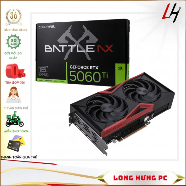 VGA Colorful GeForce RTX 5060 Ti NB DUO 16GB