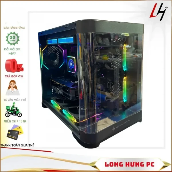 PC gaming 37: Core i5 13400F,B760M-PLUS, Ram 32G, VGA 5060 8g, XP750