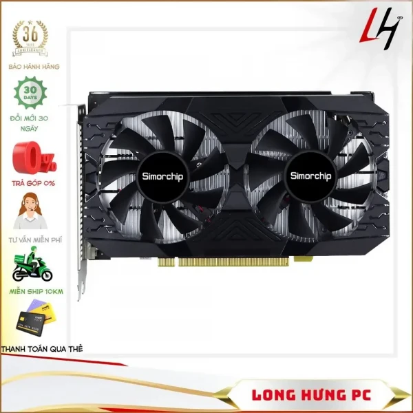 VGA Simorchip Radeon RX 580 8G DDR5