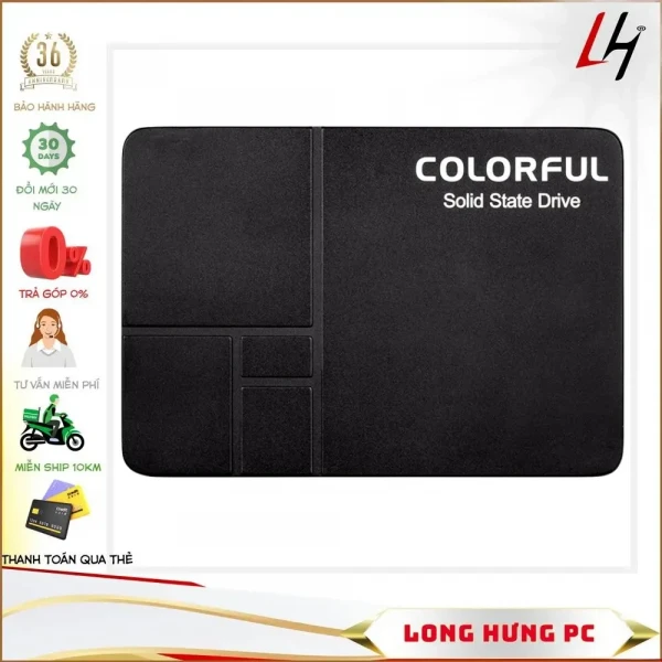 Ổ Cứng SSD 256GB Colorful SL500 (2.5 inch Sata III)