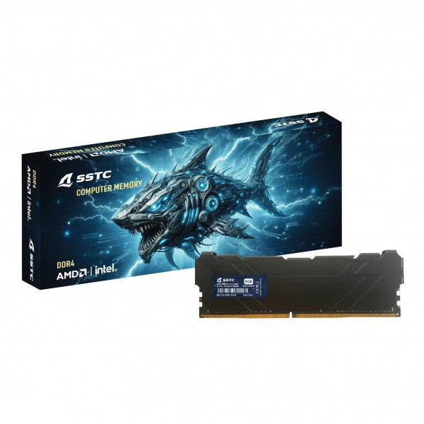 Ram SSTC 8GB DDR4 | (1x8GB), 3200MHz, Intel/AMD U3200A-C22-8GB