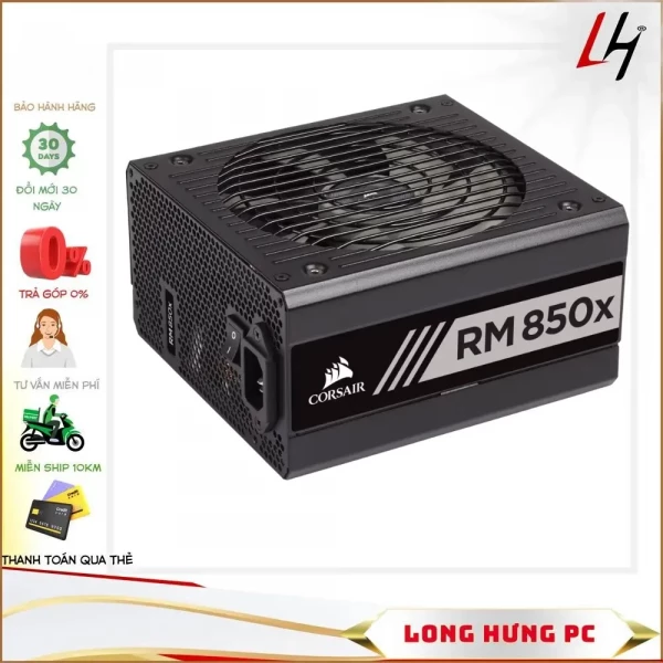 Nguồn Corsair RM Series RM850x 850W (80 Plus Gold/Full Modular)